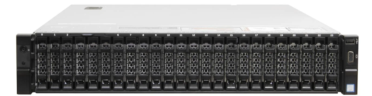 Dell PowerEdge Rack server with 24 SSD bays