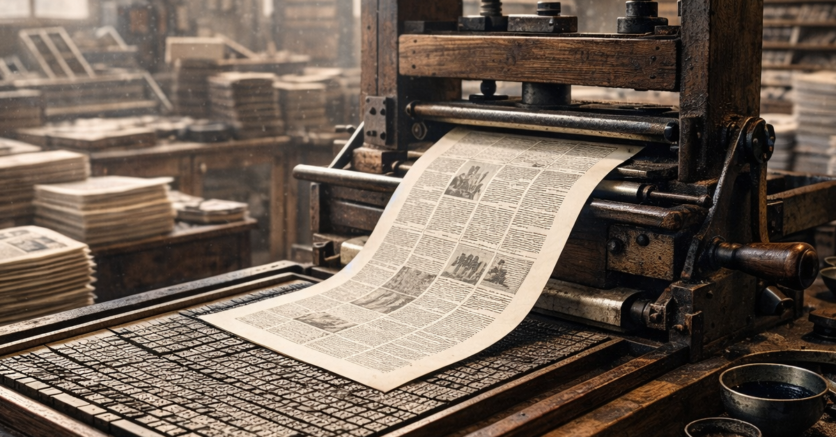 Time tested repeating patterns with printing press